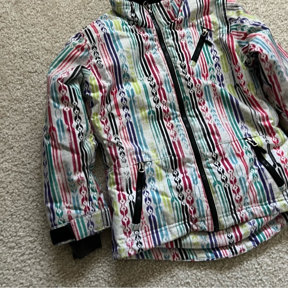 Boulder Gear Kids Colorful Ski Winter Snow Jacket Coat Girls Size XS 8935P $199 - Picture 8 of 16